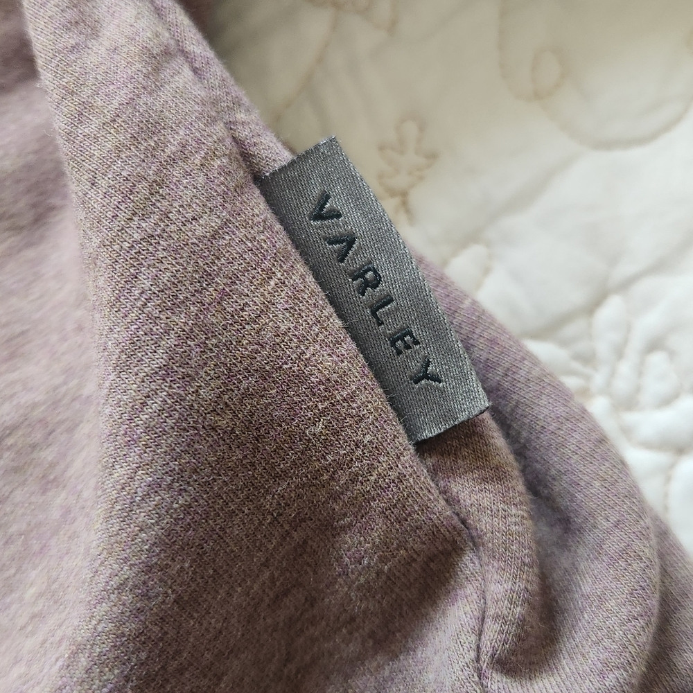 Varley Mauve Turtleneck Sweatshirt - Picture 10 of 16